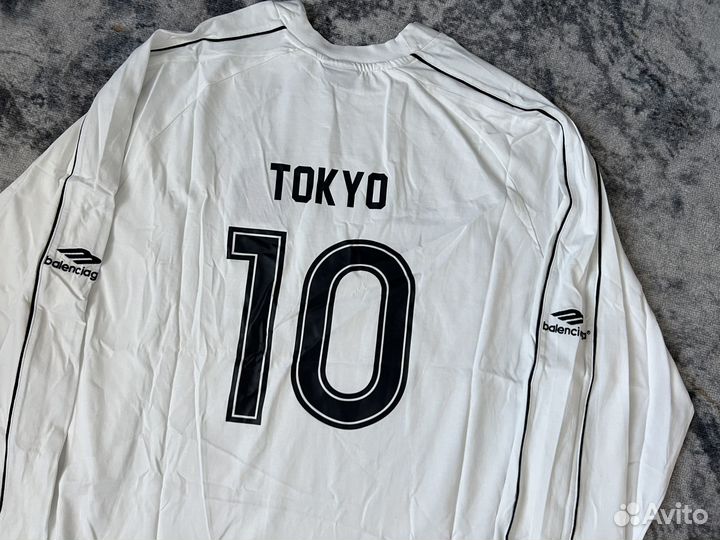 Balenciaga 24SS Tokyo soccer long sleeve t-shirt