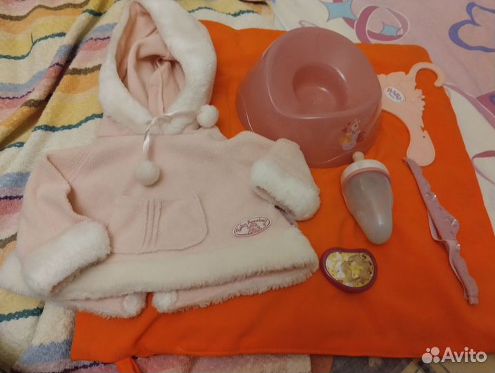 Аксессуары для куклы Baby born пакетом