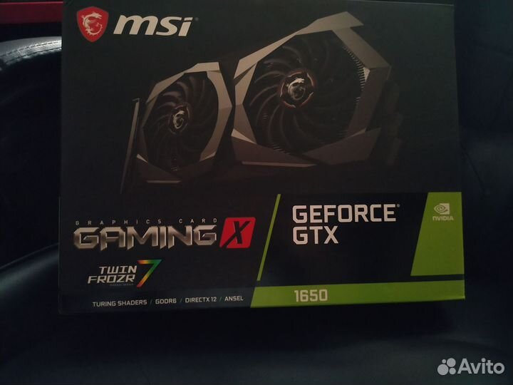 Видеокарта GTX 1650 D6 Gaming x