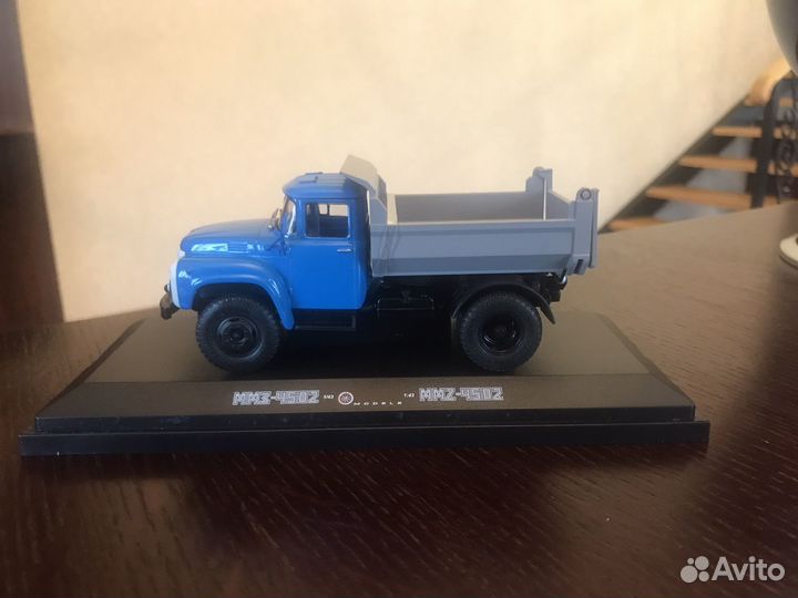 Модели грузовиков 1 43 самосвал ммз-4502