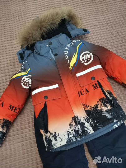 Зимний комбинезон для мальчика 110