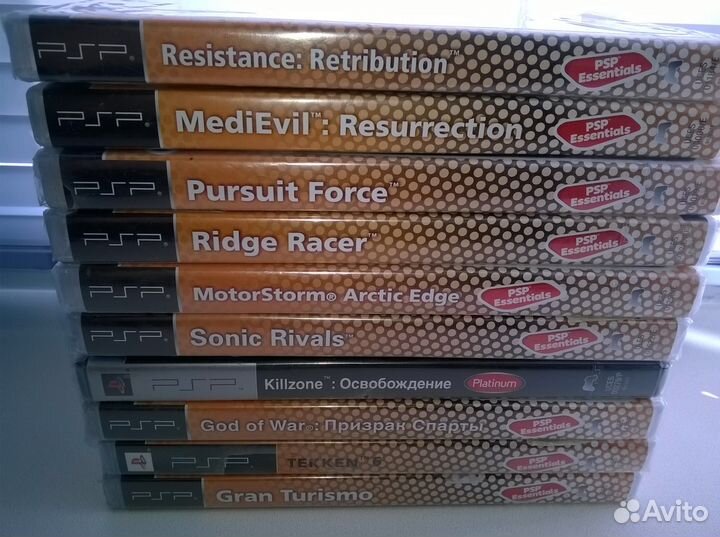 Игры для PSP (новые, в заводской упаковке)