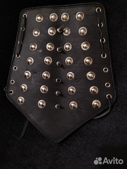 Браслеты кожа клёпки наручи