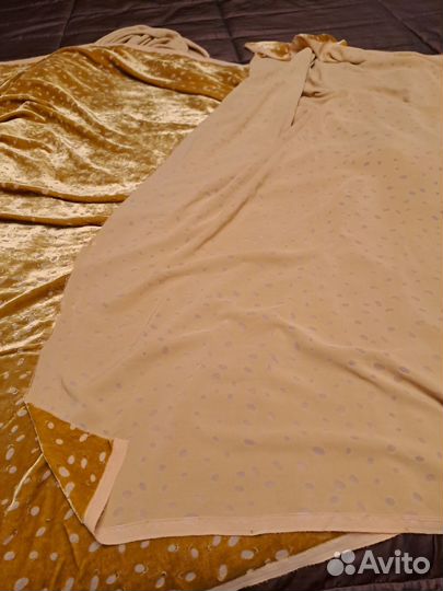 Шелковый пан-бархат винтаж