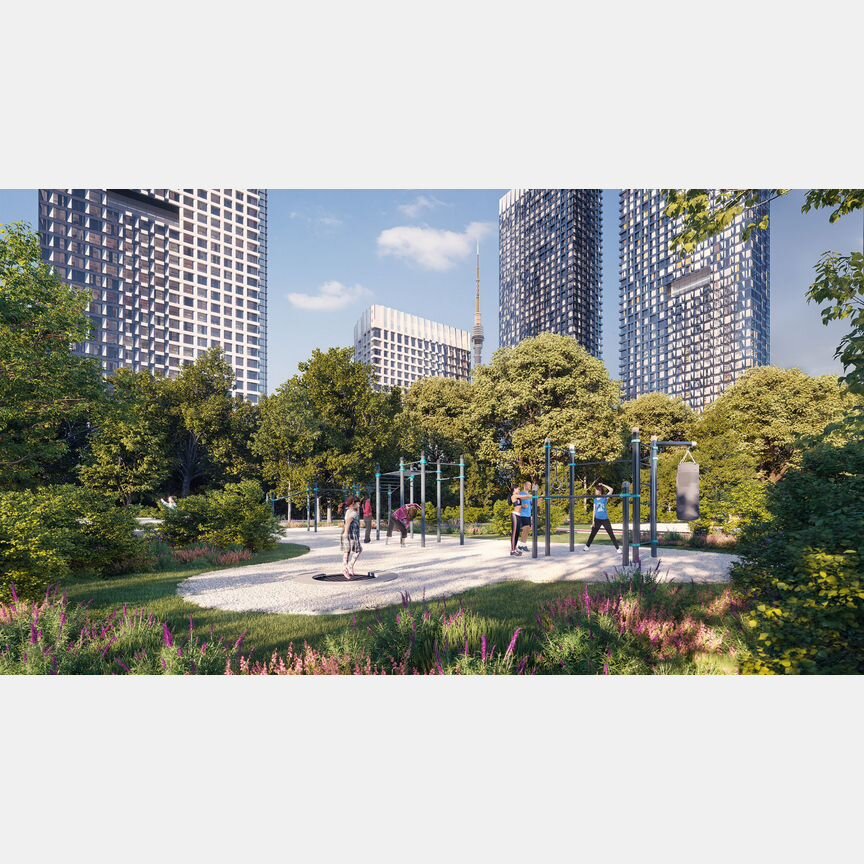 Квартира-студия, 23 м², 35/47 эт.