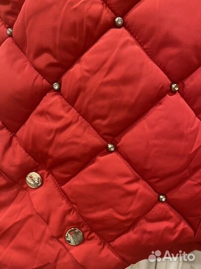 Куртка зимняя удлиненная для девочки 152 см