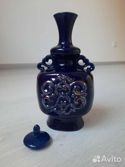 Штоф, графин для вина Кобальт Возрождение