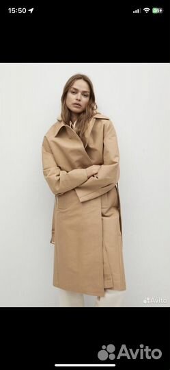 Плащ тренч Mango