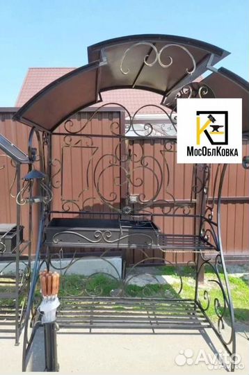 Мангал кованый для дачи