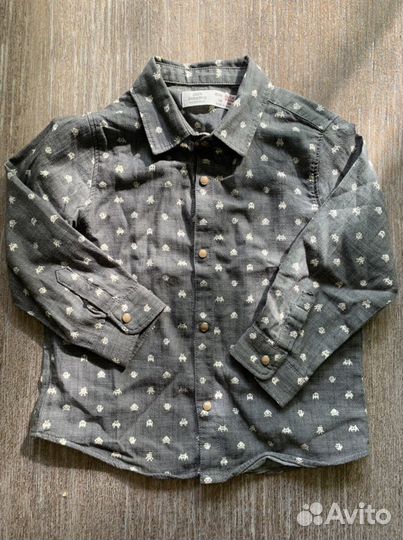 Рубашка и брюки 12/18 мес zara