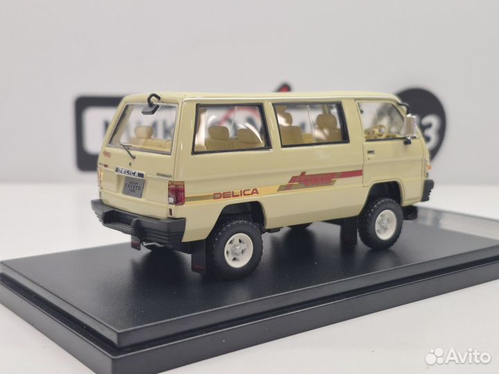 Модель Hi-Story 1/43 Mitsubishi Delica, Бежевый