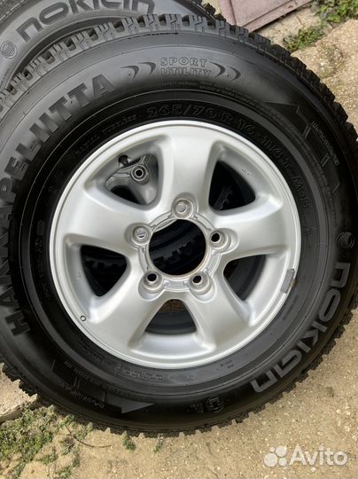 Колеса в сборе r16 зимние toyota land cruiser100