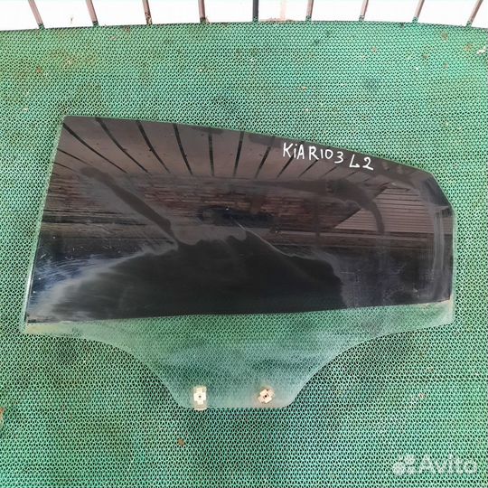 Стекло задней левой двери Kia rio 3