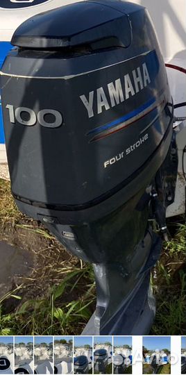Лодочный мотор Yamaha F100, плм ямаха 100