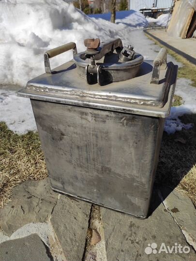 Бак от полевой кухни нержавейка 25л + дистиллятор