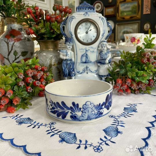 Салатник Delft blue Holland Винтаж