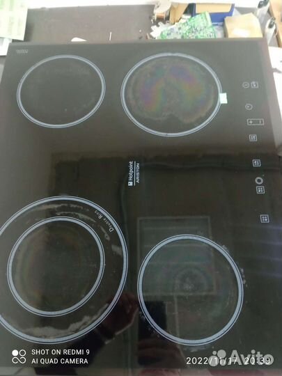 Стекло на электрическую варочную поверхность