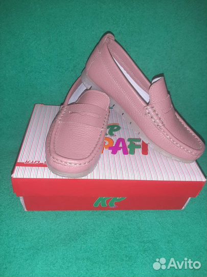 Мокасины для девочки 33 размер