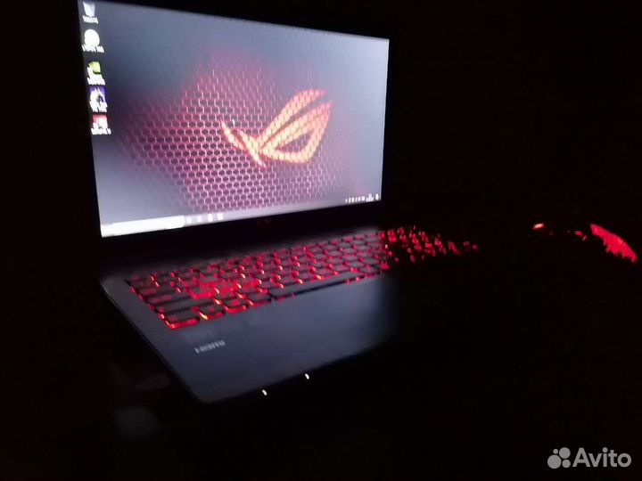 Игровой ноутбук asus rog
