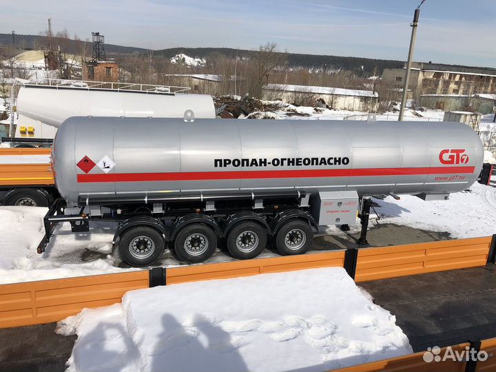 Полуприцеп газовоз GT7 ППЦТ-44, 2023
