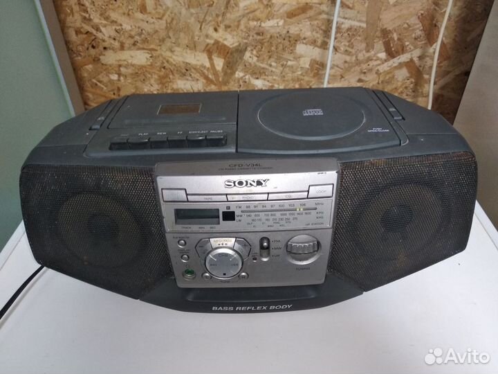 Магнитофон sony cfd-v34l