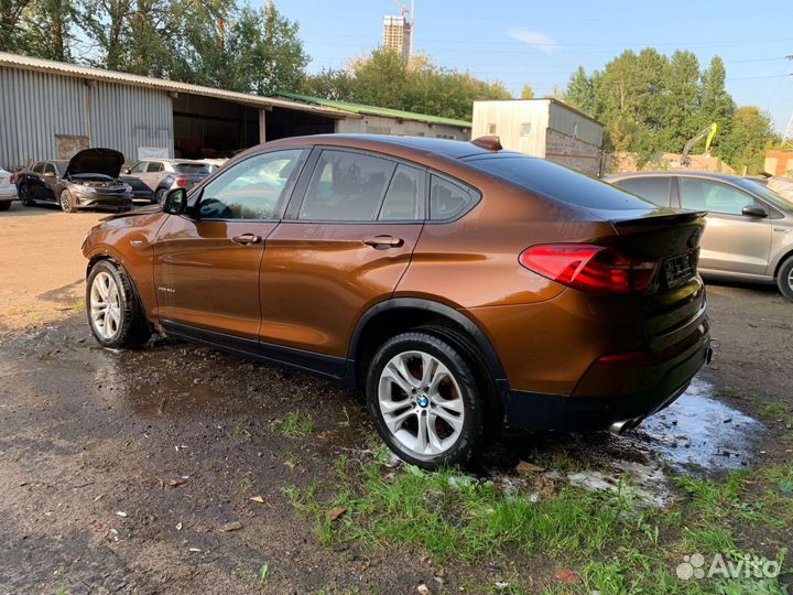 BMW X4 3.0 AT, 2016, битый, 125 000 км