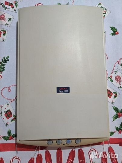 Сканер Umax Astra 5400 + слайд адаптер