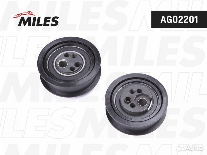 Ролик натяжителя miles AG02201 audi 80/100/A6/VW p
