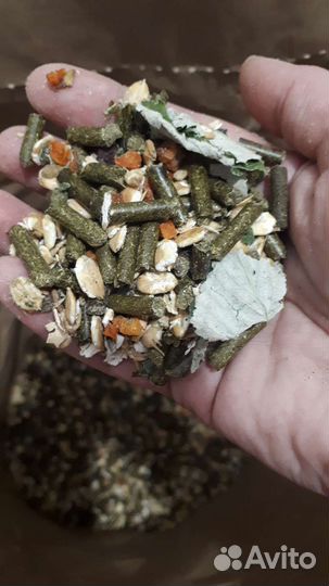 Корма для морских свинок, дек. кроликов