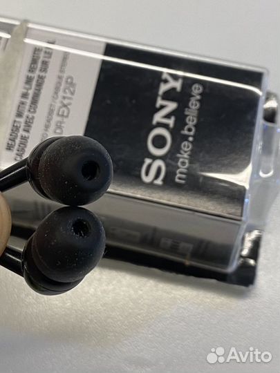 Наушники sony с микрофоном для iPhone iPad