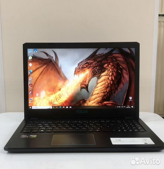 Игровой ноутбук Asus Core I5/GTX1050M/16,0GB