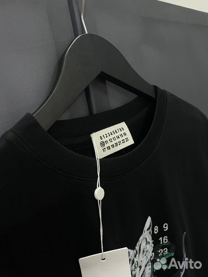 Maison margiela футболка унисекс (хит 2024)