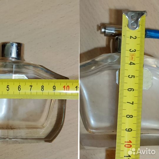 Парфюмерный флакон ГДР Художественное стекло бу