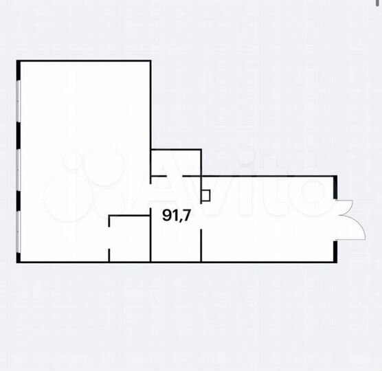 Сдам помещение свободного назначения, 92 м²
