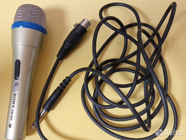 Микрофон для караоке sony dm868