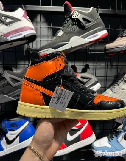 Кроссовки Air Jordan1 Shattered Backboard (Арт.728