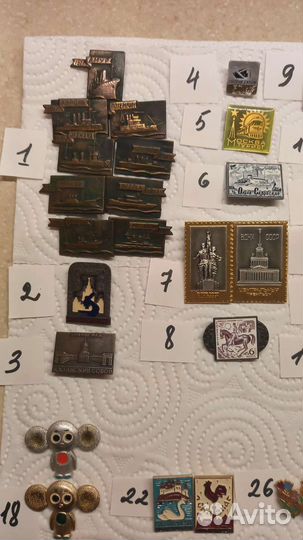 Значки СССР разные