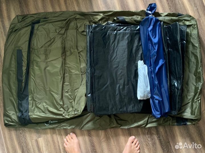 Аренда 4 мест. палатки для кэмпинга и др. снаряж