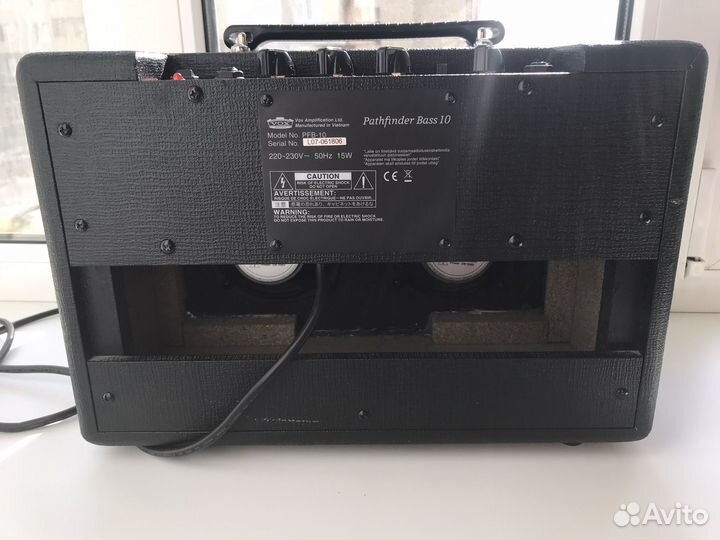 Басовый комбоусилитель VOX Pathfinder Bass 10