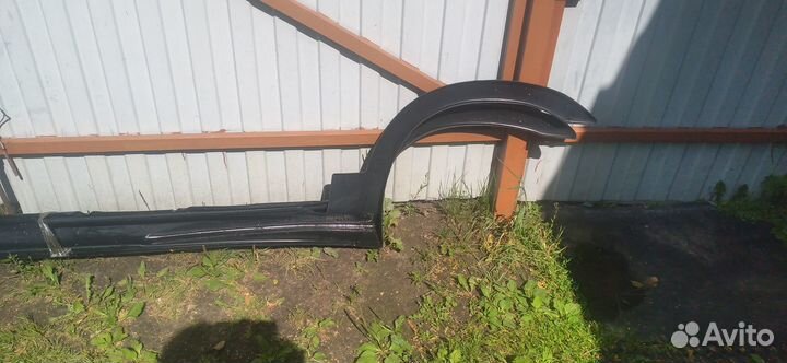 Накладки на пороги и арки Волга