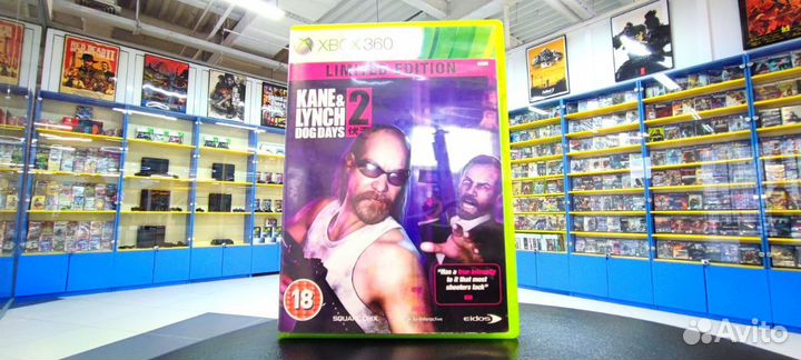 Kane and lynch 2 Xbox360 Диск