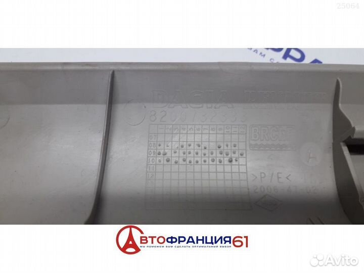 Обшивка лобовой стойки, 8200732333 renault duster