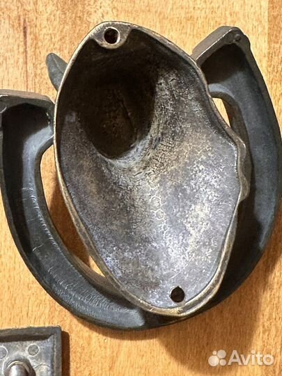 Дверной молоток бронза Лошадь