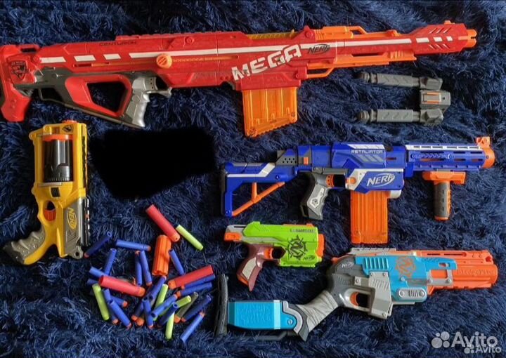 Бластер nerf