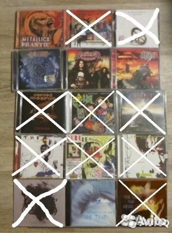 CD, MP3, мс, DVD рок металл музыка