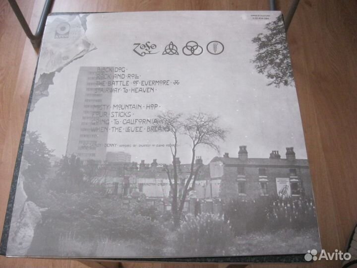 LED Zeppelin Untitled 2005 Blue marble Vinyl