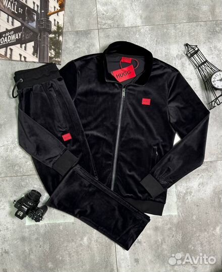 Спортивный костюм Hugo boss велюр