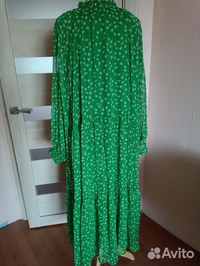 Шифоновое платье 60-64