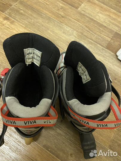 Роликовые коньки fusion-07 viva sports