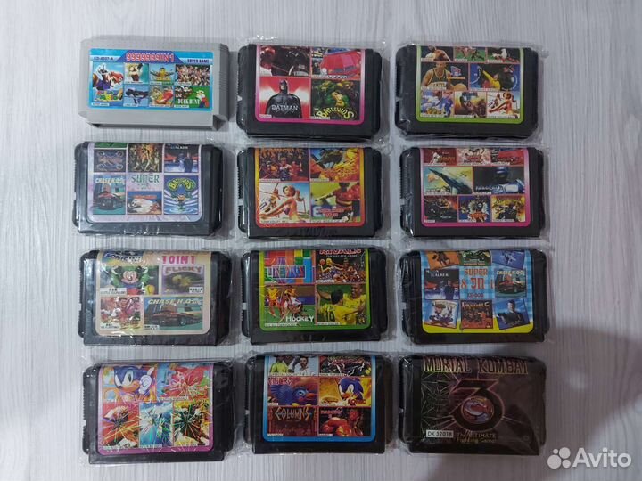 Картриджи для sega и dendy
